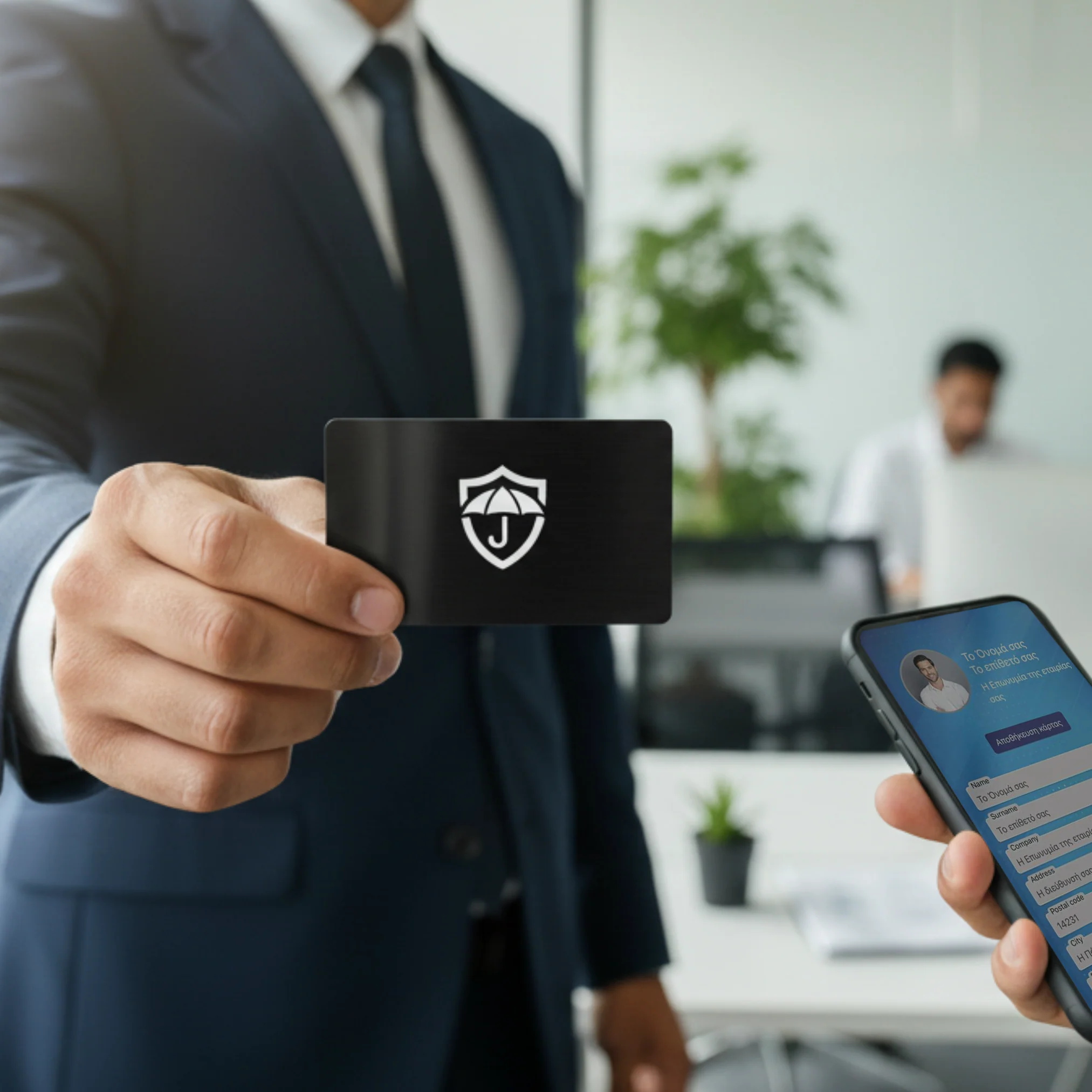 Ψηφιακή Επαγγελματική Κάρτα NFC